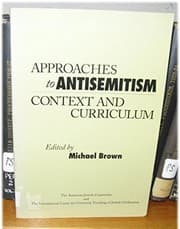 Tapa de Approaches to Antisemitism