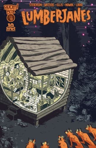 Tapa de Lumberjanes #10