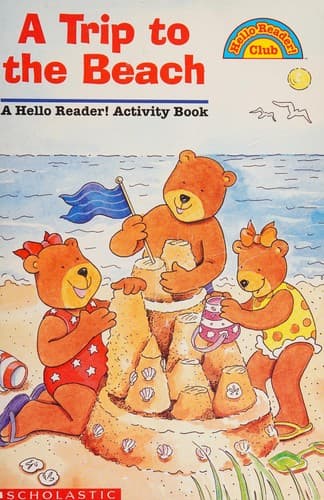 Tapa de A TRIP TO THE BEACH a hello reader activity book