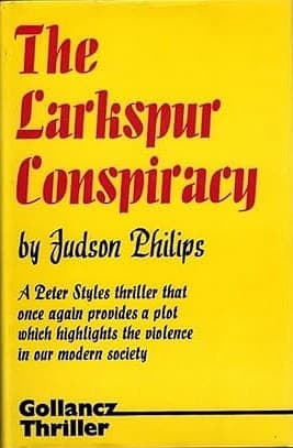 Tapa de The Larkspur conspiracy