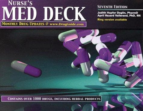 Tapa de Nurse's med deck