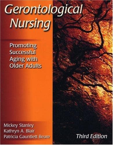 Tapa de Gerontological Nursing