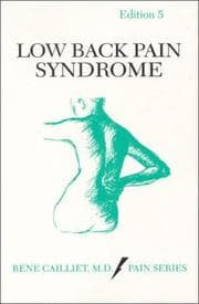 Tapa de Low back pain syndrome