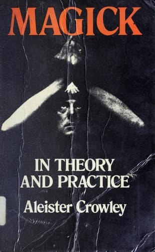 Tapa de Magick in theory and practice