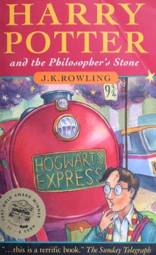 Tapa de Harry Potter and the Philosopher's Stone
