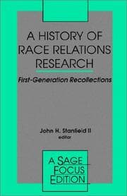 Tapa de A History of Race Relations Research