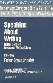 Tapa de Speaking about writing