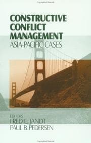 Tapa de Constructive conflict management