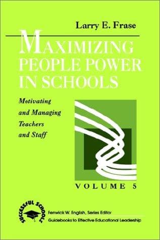 Tapa de Maximizing people power in schools