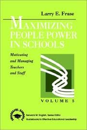 Tapa de Maximizing people power in schools