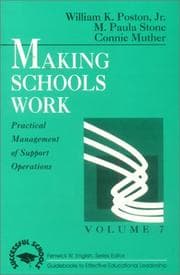 Tapa de Making schools work