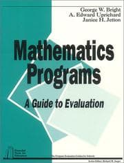 Tapa de Mathematics programs