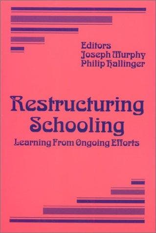 Tapa de Restructuring schooling