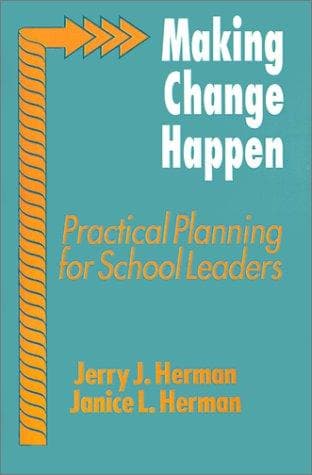 Tapa de Making Change Happen