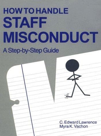 Tapa de How To Handle Staff Misconduct