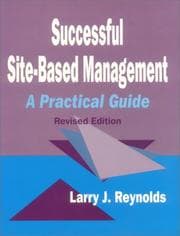 Tapa de Successful site-based management
