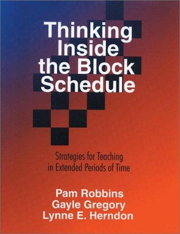 Tapa de Thinking Inside the Block Schedule