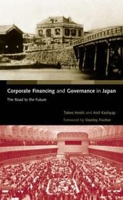 Tapa de Corporate Financing and Governance in Japan
