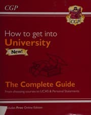 Tapa de How to get into University