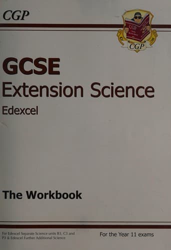 Tapa de GCSE Edexcel extension science
