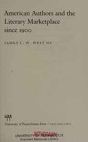 Tapa de American authors and the literary marketplace since 1900