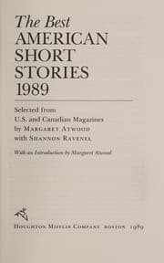 Tapa de The Best American Short Stories 1989