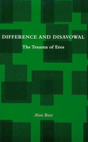 Tapa de Difference and Disavowal