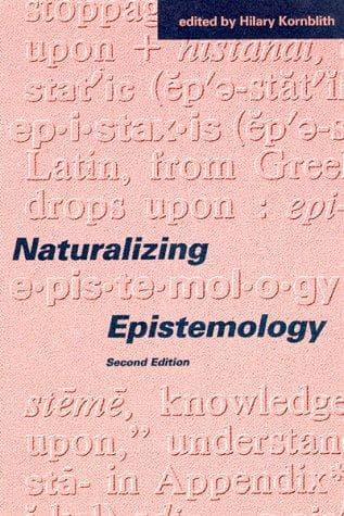 Tapa de Naturalizing Epistemology