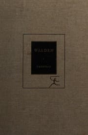 Tapa de Walden and Other Writings of Henry David Thoreau