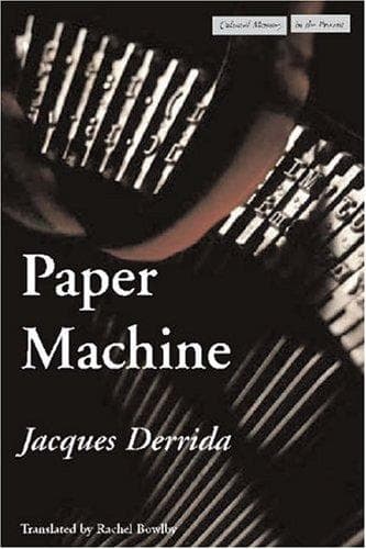 Tapa de Paper Machine (Cultural Memory in the Present)