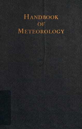 Tapa de Handbook of Meteorology