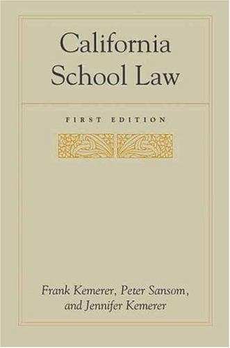 Tapa de California school law