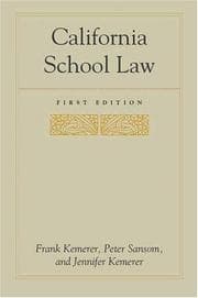 Tapa de California school law