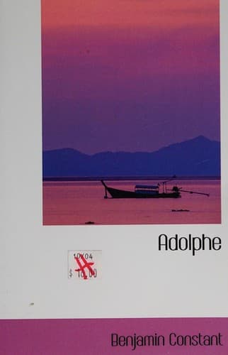 Tapa de Adolphe (French Edition)