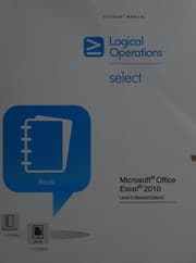 Tapa de Microsoft® Office Excel® 2010