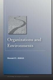Tapa de Organizations and Environments (Stanford Business Classics)