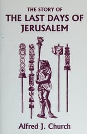 Tapa de The Story of the Last Days of Jerusalem