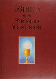 Tapa de My First Communion Bible (Burgundy, Spanish)