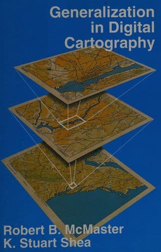 Tapa de Generalization in digital cartography
