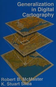 Tapa de Generalization in digital cartography