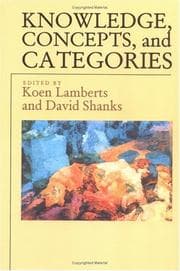 Tapa de Knowledge, concepts, and categories