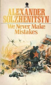 Tapa de We never make Mistakes