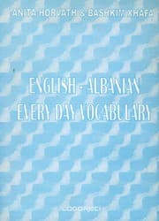 Tapa de English - Albanian every day vocabulary
