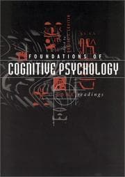 Tapa de Foundations of Cognitive Psychology