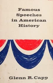 Tapa de FAMOUS SPEECHES IN AMERICAN HISTORY