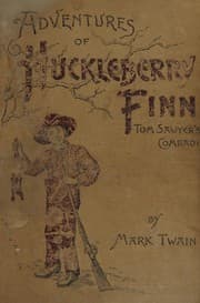 Tapa de Adventures of Huckleberry Finn