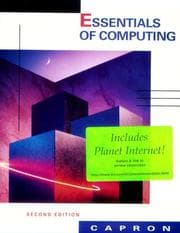 Tapa de Essentials of computing