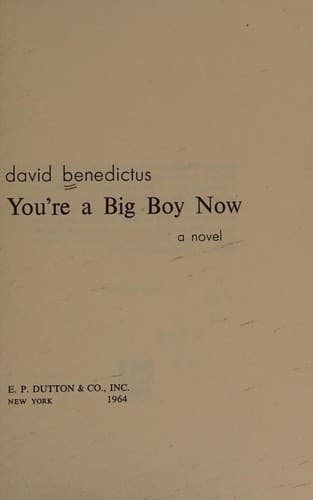 Tapa de You're a big boy now