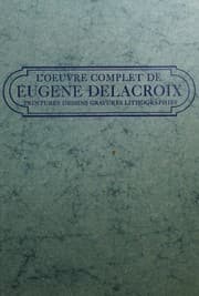 Tapa de L' œuvre complet de Eugène Delacroix
