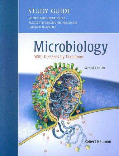 Tapa de Microbiology with Diseases by Taxonomy